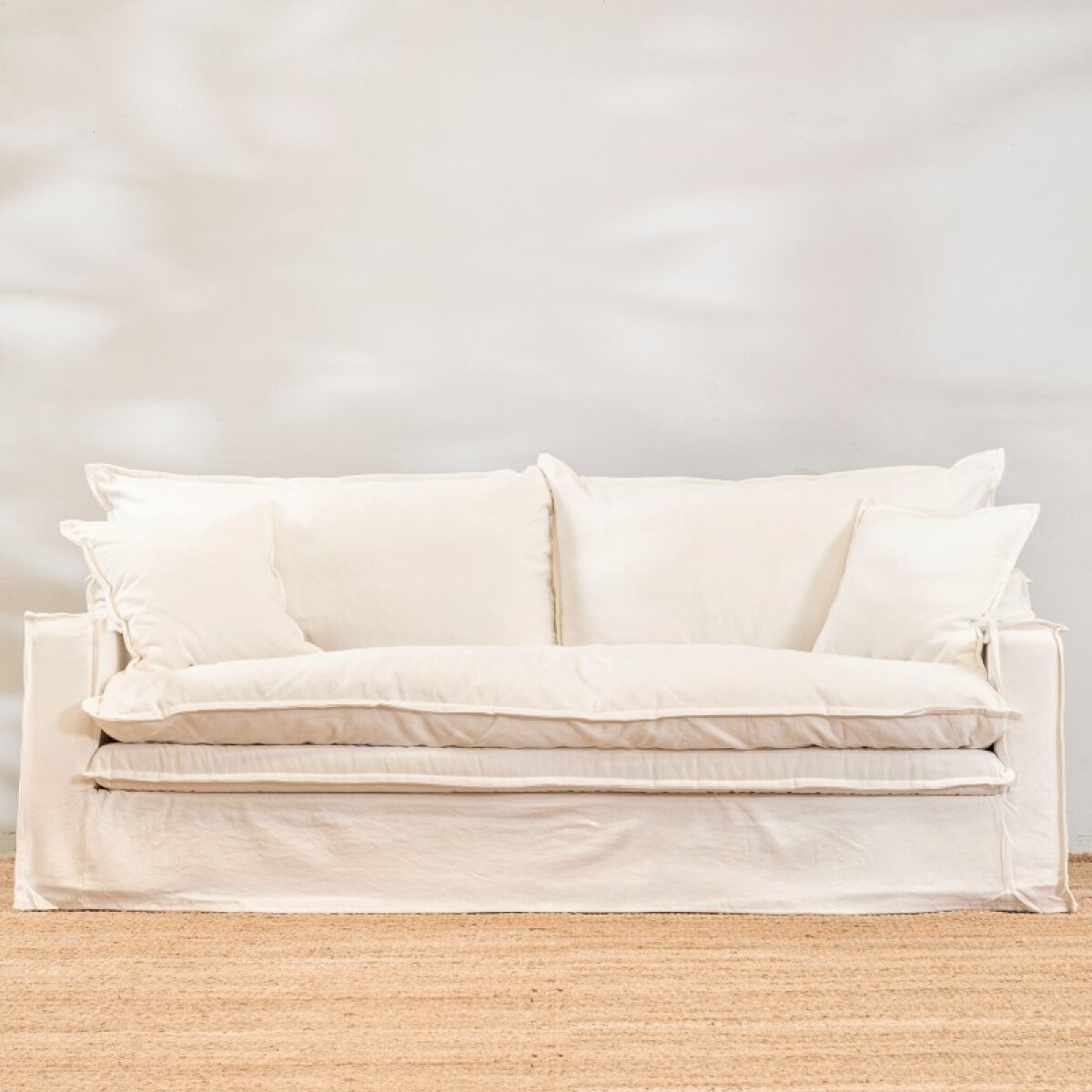 Sillón Tessa 3 Cuerpos Blanco 