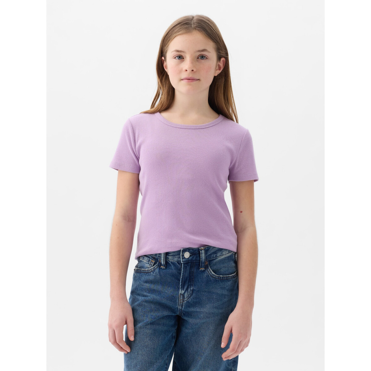 SS RIB TEE - PURPLE TUNE 