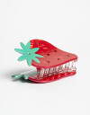 Broche Frutas Broche Acrílico Berry - Rojo Frutilla
