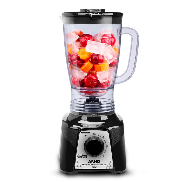 LICUADORA ARNO LQ19 POWER MIX ESSENTIAL NEGRA 3VELOC 700W 220V Unica