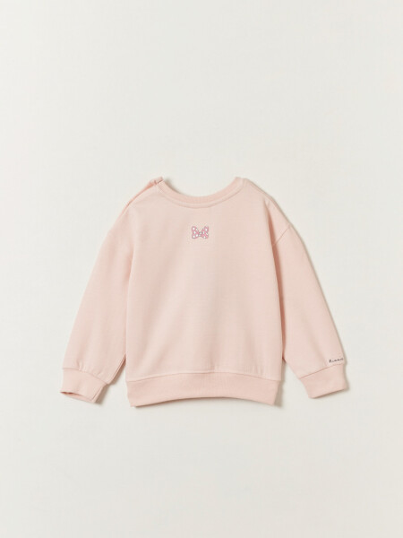 Buzo deportivo Estampa Minnie Rosa