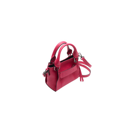 Longchamp -Cartera pequeña de cuero, Le pliage 3D Rosado