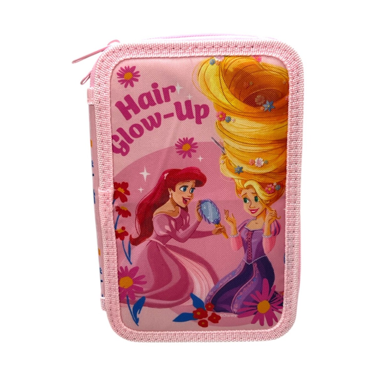 Cartuchera Licencia 1 piso - Princesas Disney 