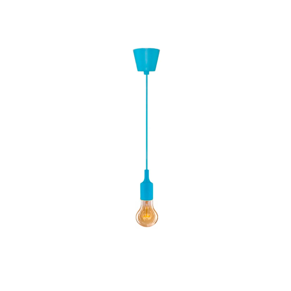 Luminaria Colgante De Techo Colorful Azul 