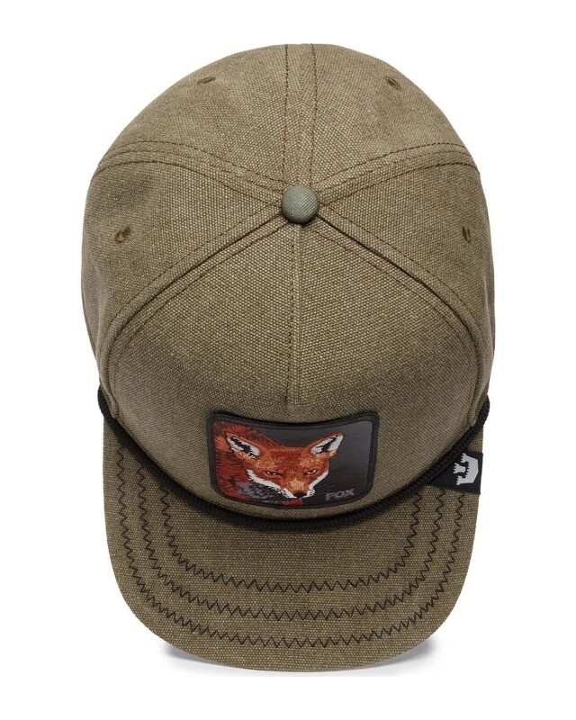 Gorra Goorin Bros Trucker Baseball - The Fox Canvas Verde Gorra Goorin Bros Trucker Baseball - The Fox Canvas Verde