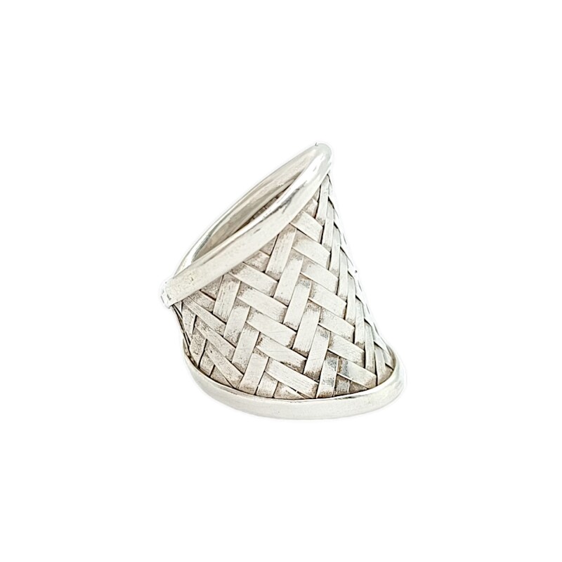 Anillo Tejido-Plata 925-Sin Piedra-AN3152 sinpiedra