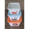 Set x3 tupper diseños dinos