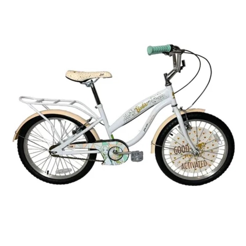 Bicicleta Barbie R.20 Niña Blanco