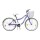 Bicicleta Baccio Mystic rodado 24 Violeta/Verde