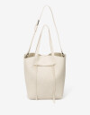 Shopper Shopper Con Bolso - Blanco Crudo