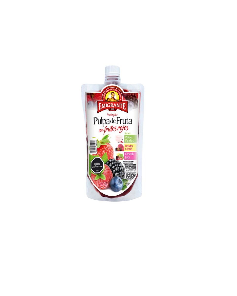 PULPA DE FRUTOS ROJOS 250G 