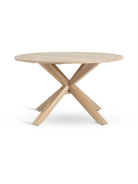 Mesa de jardín HESTRA Ø126 madera dura Mesa de jardín HESTRA Ø126 madera dura