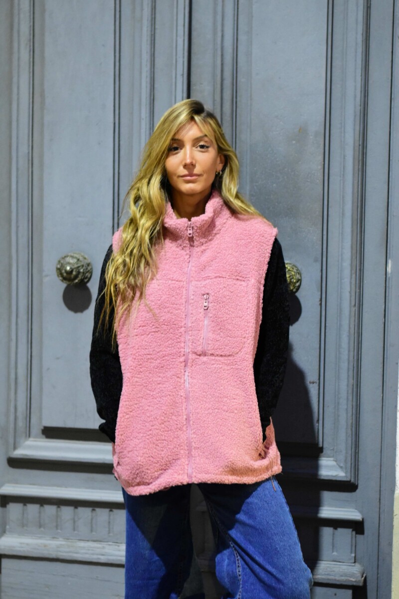 Chaleco Cala rosa