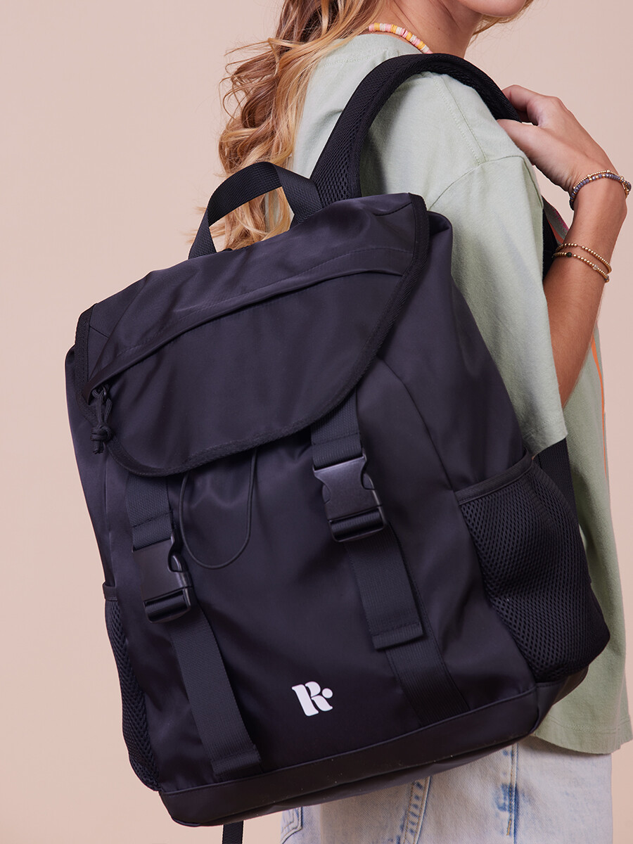 MOCHILA MALBA RUSTY - Negro 