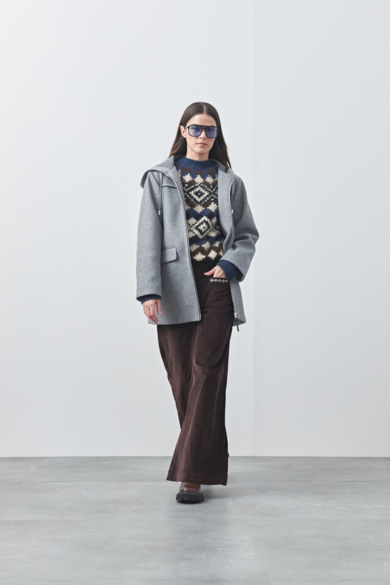 TAPADO SAFIA Gris Melange