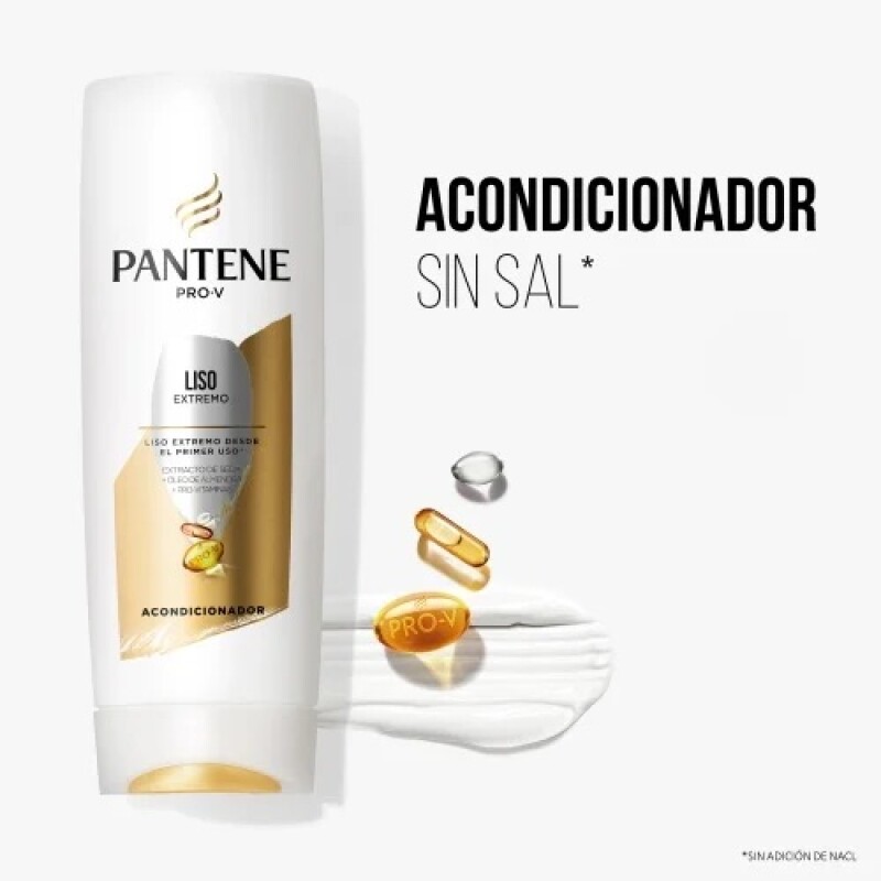 Acondicionador Pantene Liso Extremo 400 ml Acondicionador Pantene Liso Extremo 400 ml