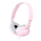 auriculares sony plegables mdr-zx110 PNK