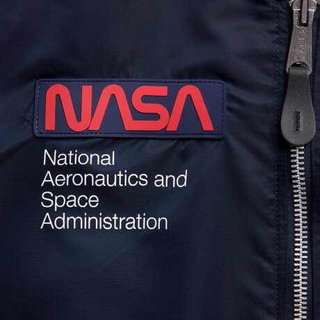 Chaqueta bombardero L-2B NASA GEN II Azul