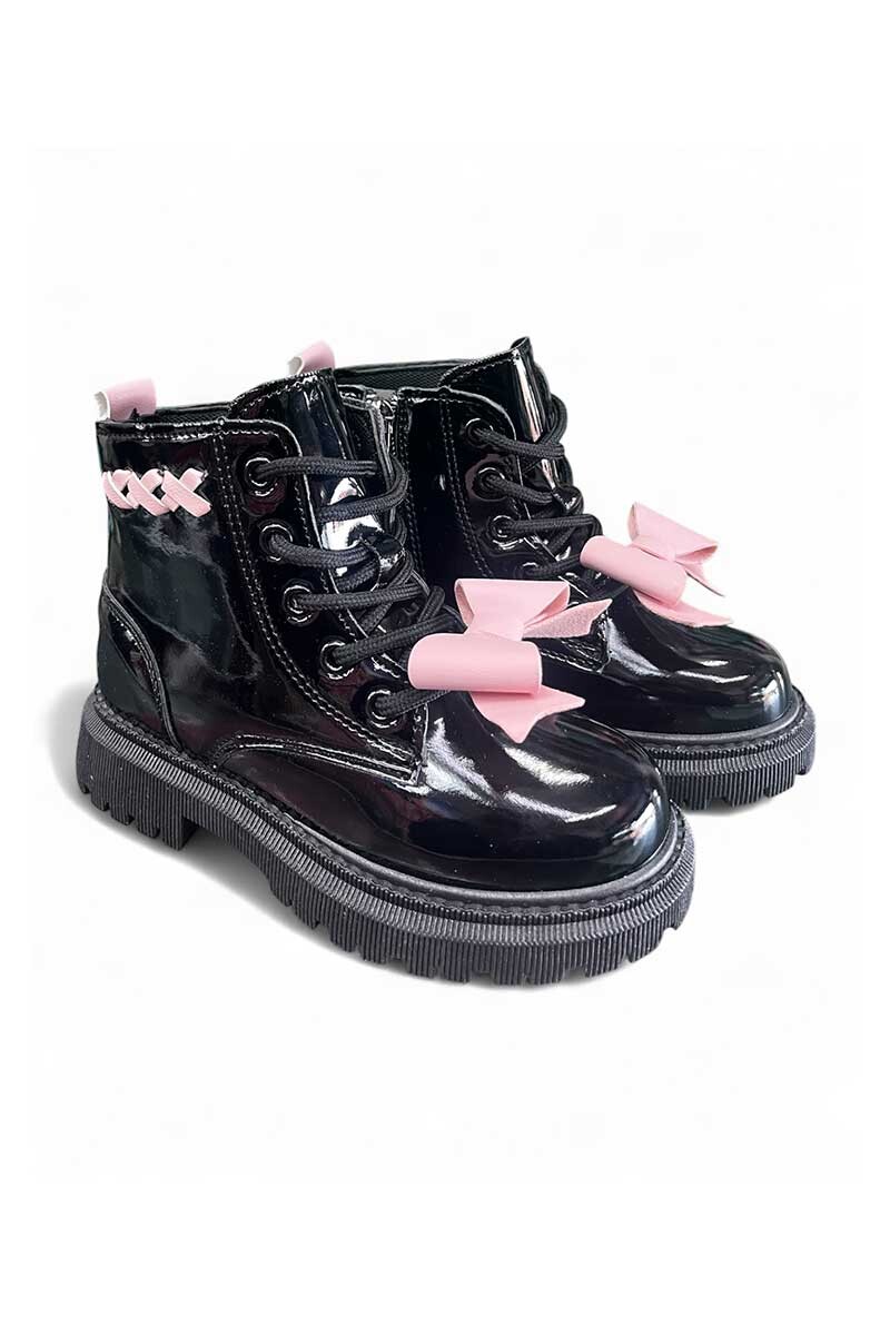 BORCEGO INFANTIL CON APLIQUE MOÑA Negro
