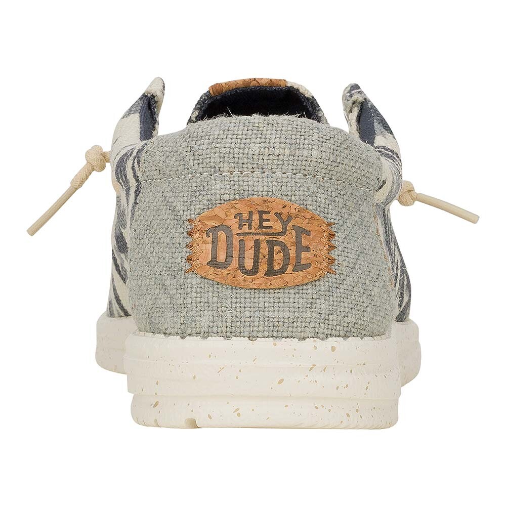 Wally Palm Jute - Hombre Egret/Cloud Blue