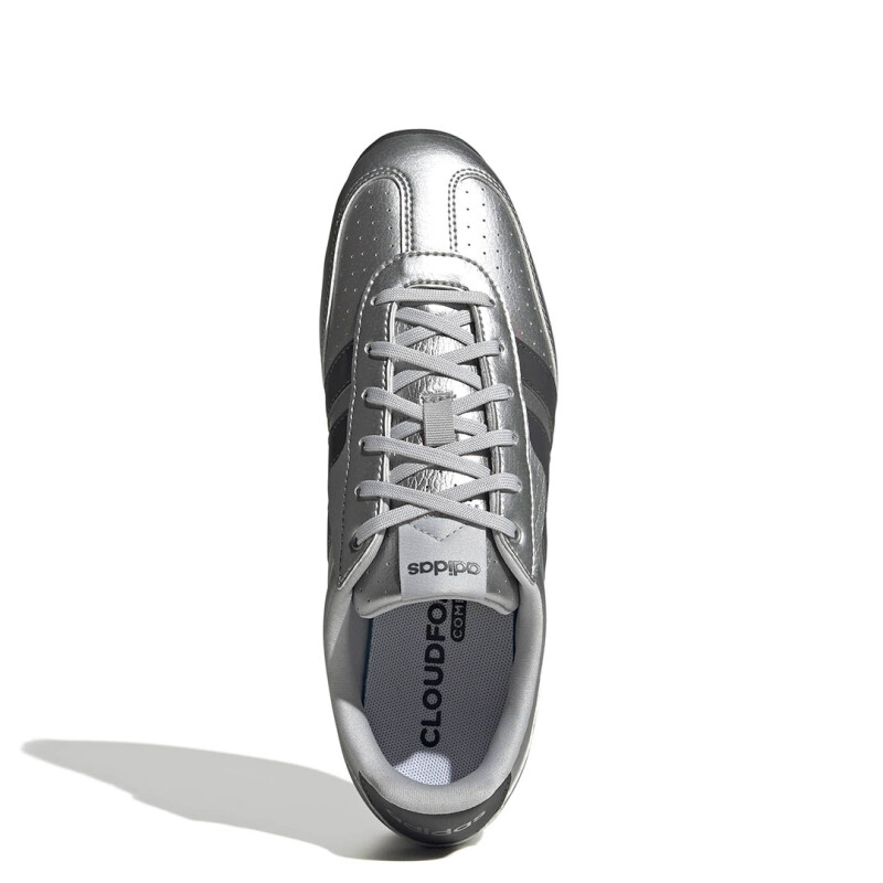 Championes de Mujer Adidas Barreda Lo Plateado - Negro