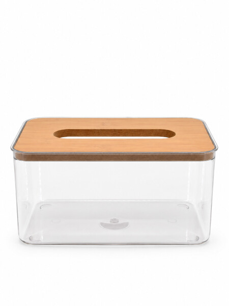 PORTA PAÑUELOS TRANSPARENTE