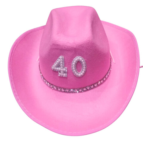Sombrero Cowboy N°40 ROSA