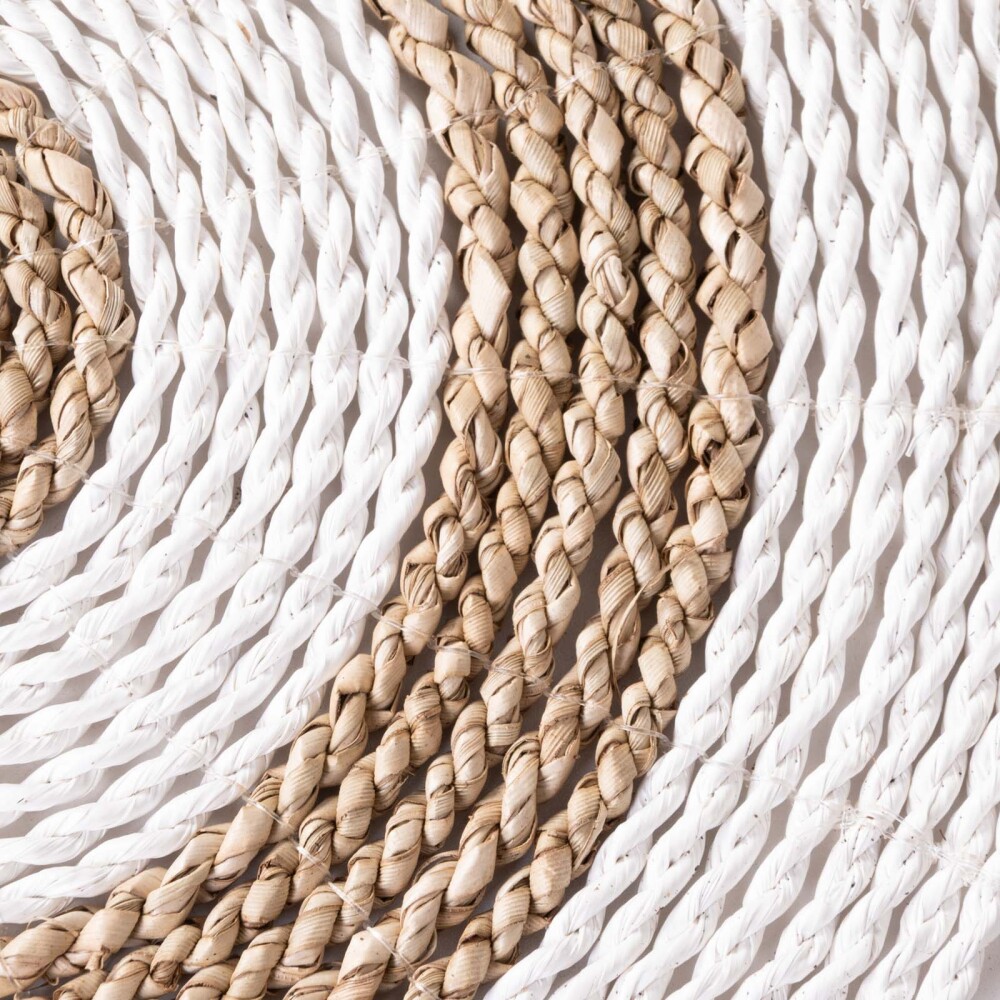 INDIVIDUAL FIBRAS-NATURALES BLANCO FIBRAS BLANCO/NATURAL