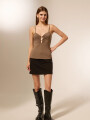 Tops Rubia Taupe / Mink / Vison