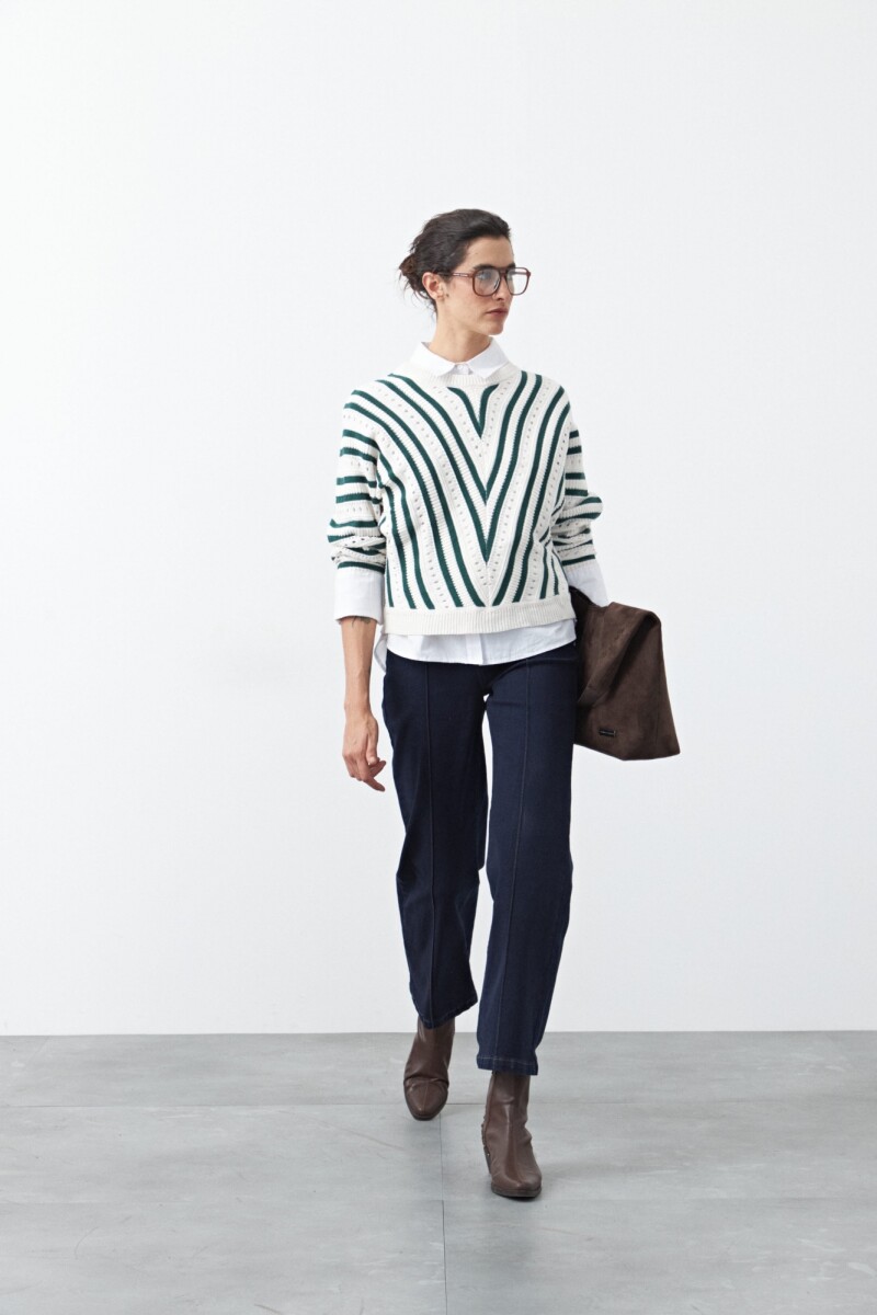 SWEATER COIMBRA Verde Botella