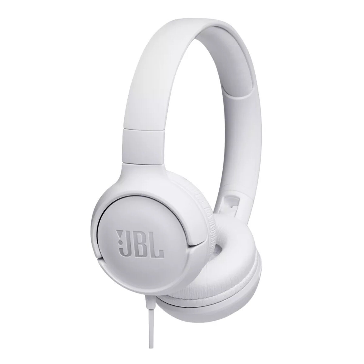 Auriculares Cableados JBL T500 Con Micrófono On-Ear - White 