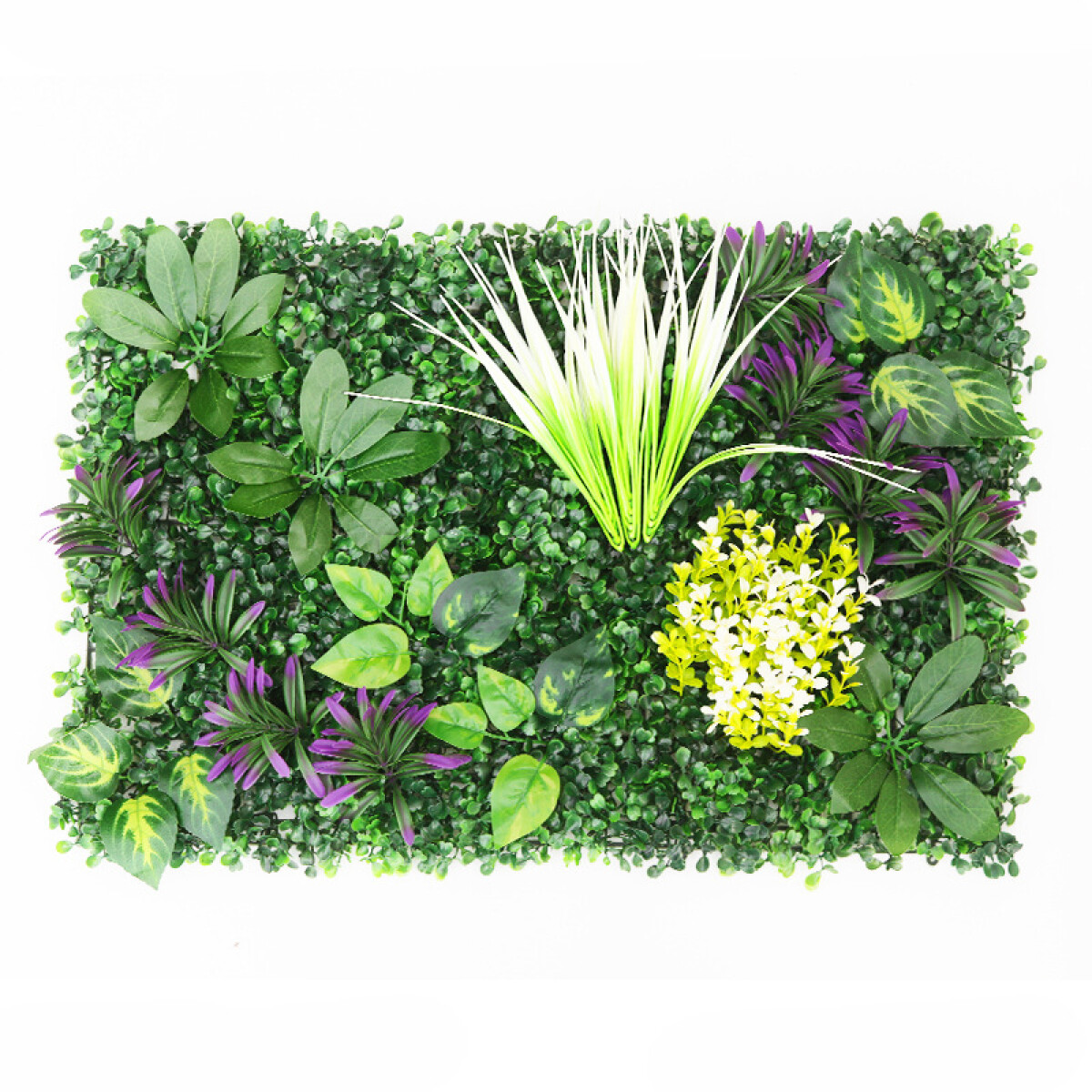 Panel De Césped Artificial - Planta Violeta 