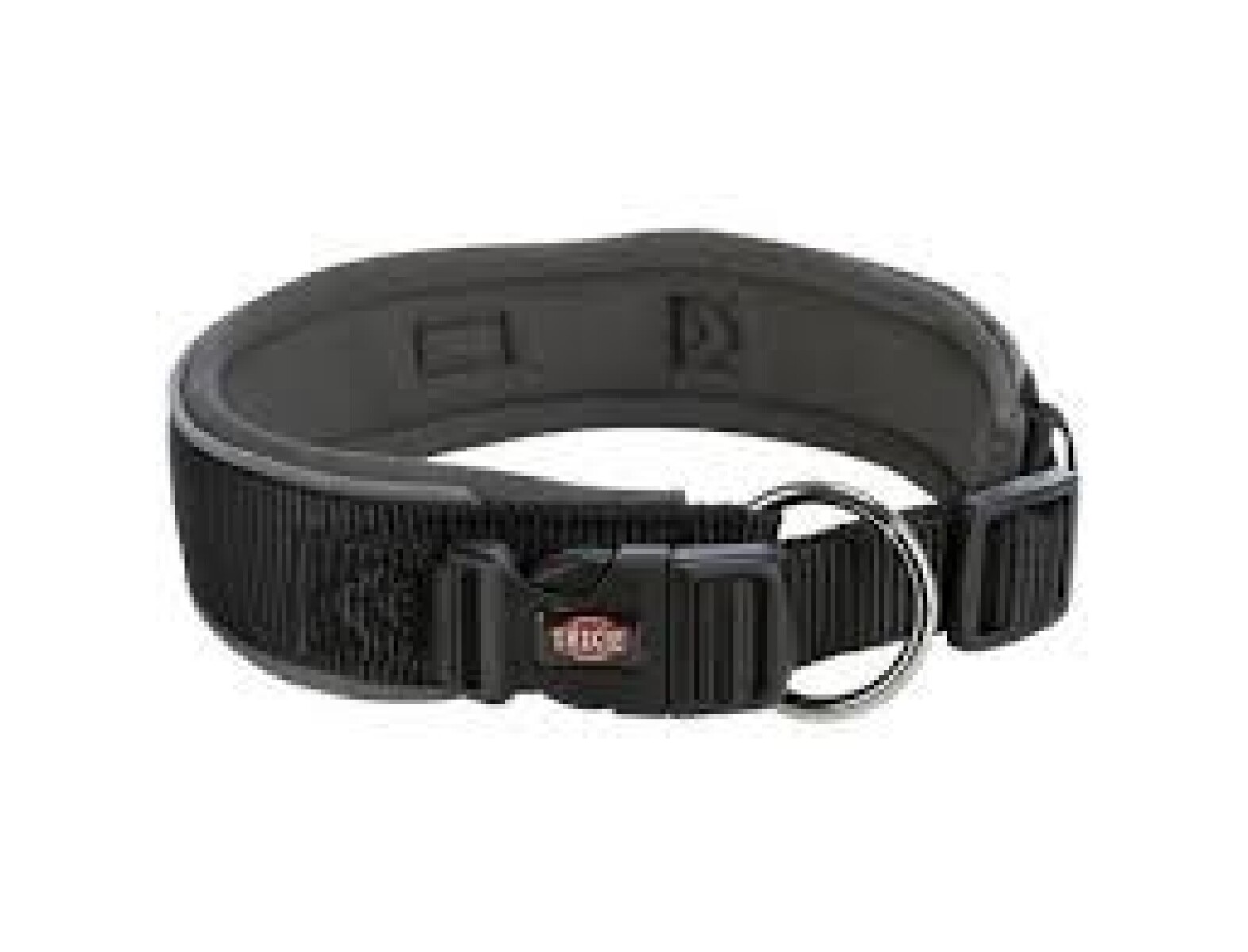 PREMIUM COLLAR, EXTRA WIDE, XS–S: 27–35 CM/25 MM, BLACK/GRAPHITE 