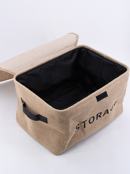 CAJA ORGANIZADORA BEIGE