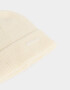 Gorro Clasico Gorro Tejido Con Tag - Blanco Crudo