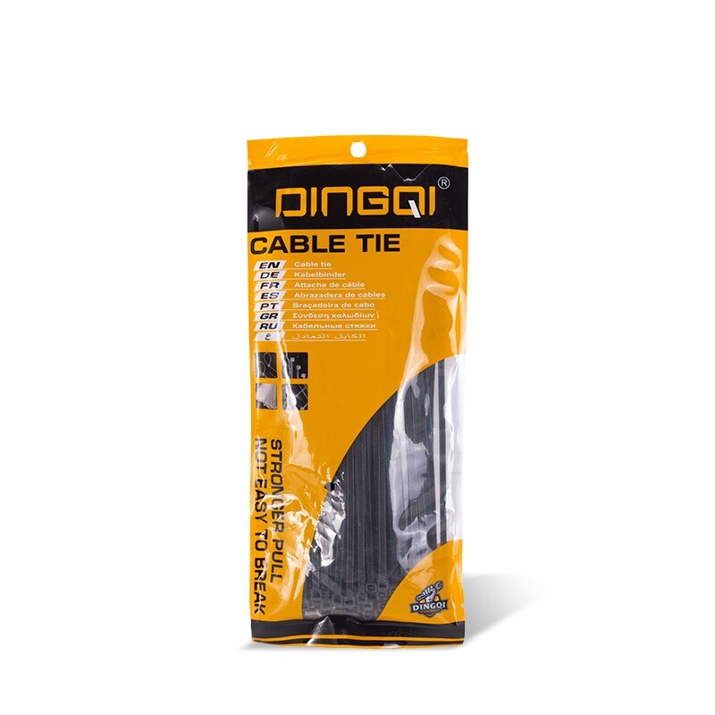 DINGQI COLLARÍN NEGRO 3.6*300MM 100 UNIDADES Dingqi Collarín Negro 3.6*300mm 100 Unidades