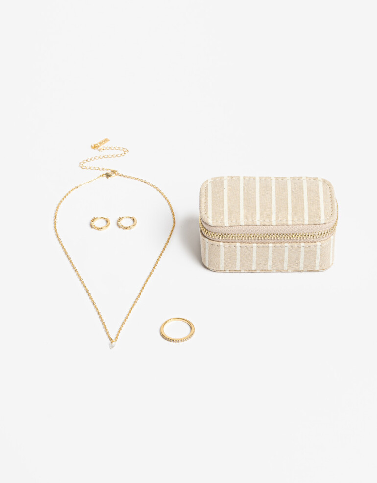 Bijouterie Vs Cubic zirconia Set De Bijoutero Y Bijoux De Cubic Zirconia - Dorado