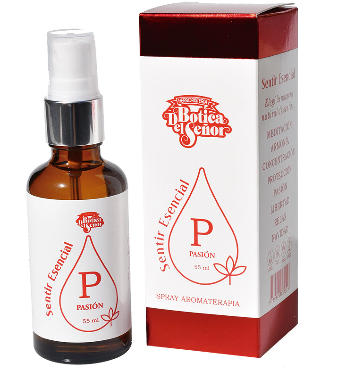 Sentir Esencial Spray para aromaterapia 55 ml - Pasión 