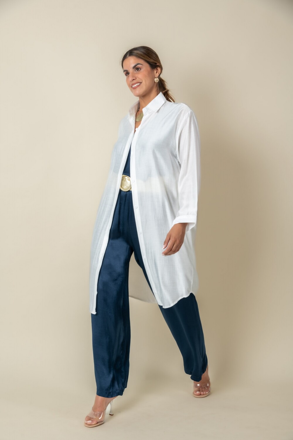 CAMISA VAINILLA Blanco