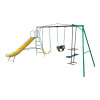Juego Combinado Infantil con tobogán N°3. Caballito, 1 hamaca de cincha y 1 hamacad de bebé Juego Combinado Infantil con tobogán N°3. Caballito, 1 hamaca de cincha y 1 hamacad de bebé