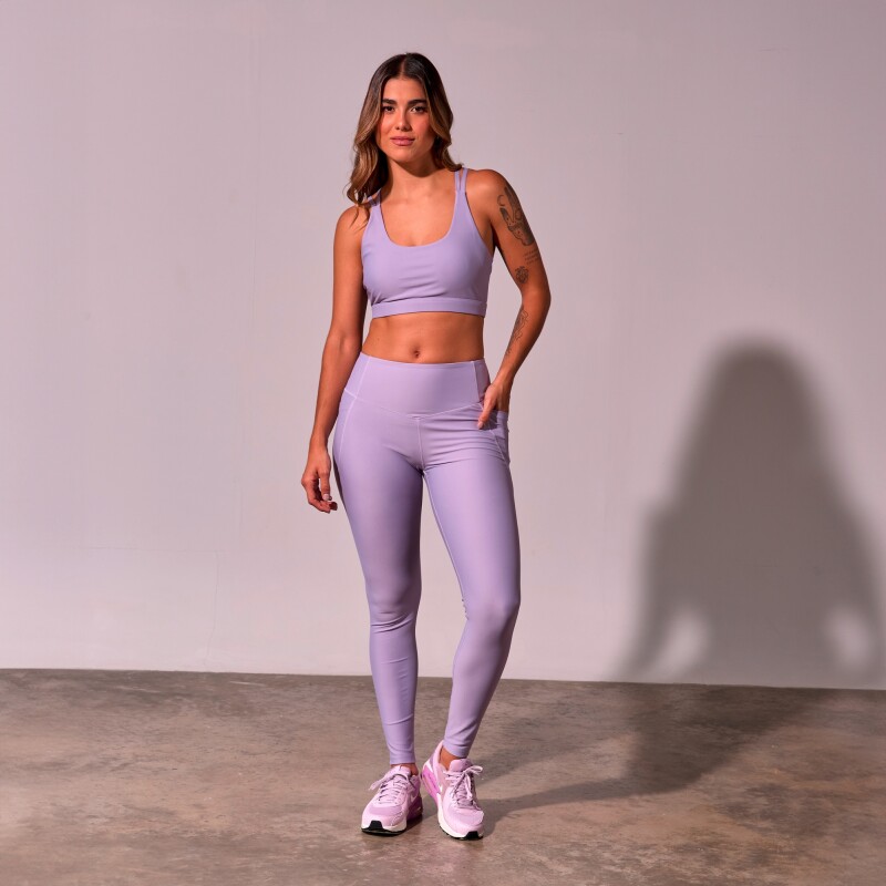 Pantalón Largo Serena Legging de Mujer Morado