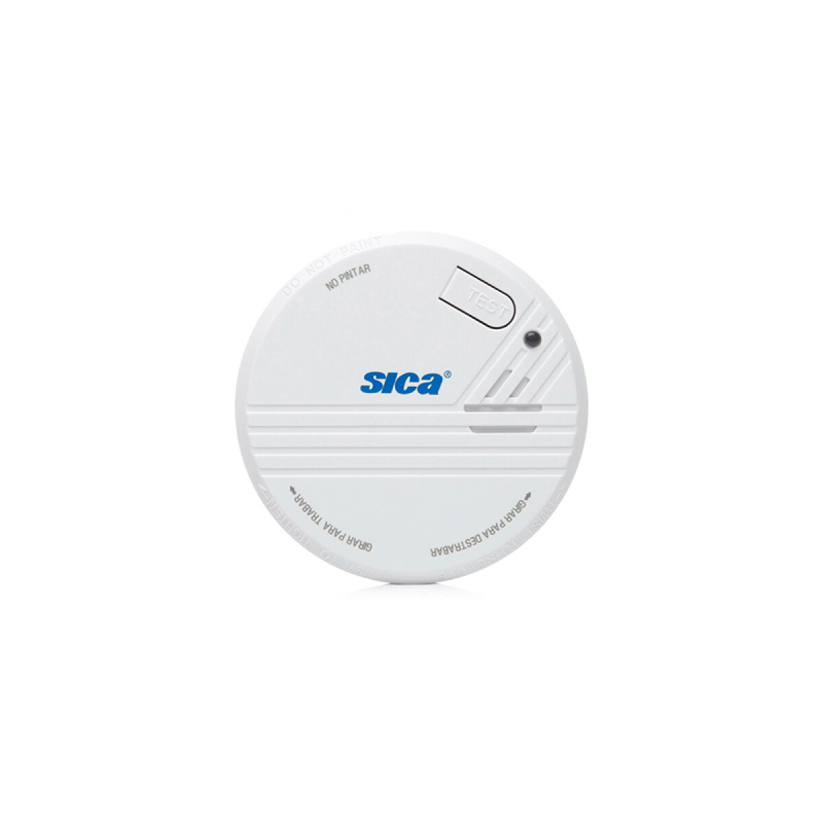 Detector de humo p/amurar en techo color blanco 9V - SK1020 