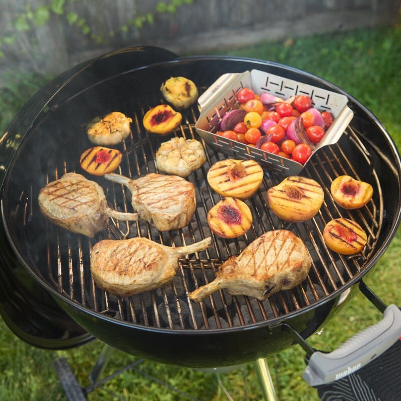 Bundle Carbón Kettle Weber Premium 22" + Accesorios Bundle Carbón Kettle Weber Premium 22" + Accesorios