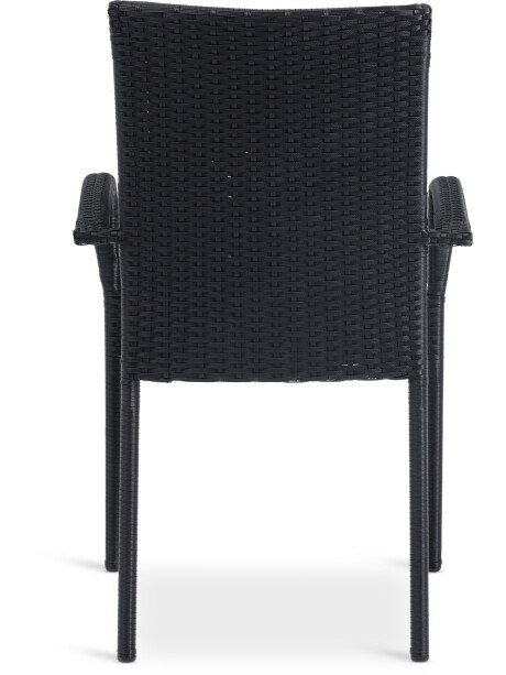 Silla apilable GUDHJEM negro Silla apilable GUDHJEM negro