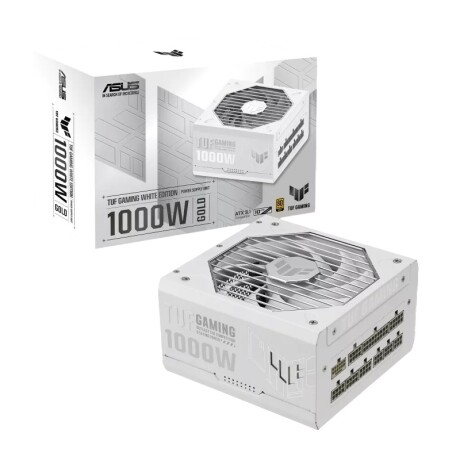 Fuente Asus Tuf Gaming 1000G 80 Plus Gold Blanca 001