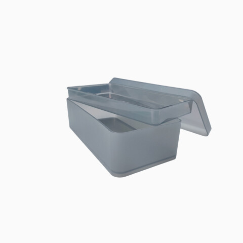 Estuche organizador doble piso con tapa 16.5x8.2x4.5cm Estuche Organizador Doble Piso Con Tapa 16.5x8.2x4.5cm