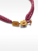 Pulsera Con Medallas Y Perlas De Agua Dulce - Plata De Ley 925 rosa