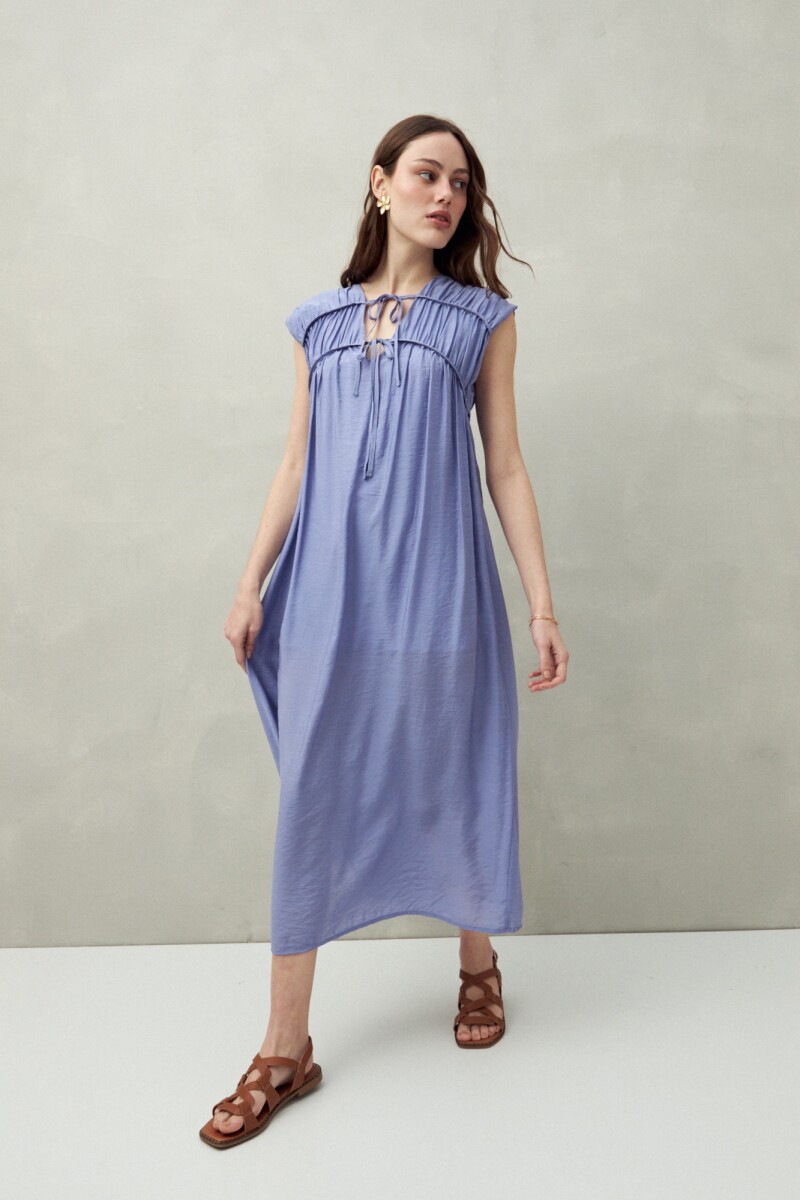VESTIDO WILLA Azul Lavado