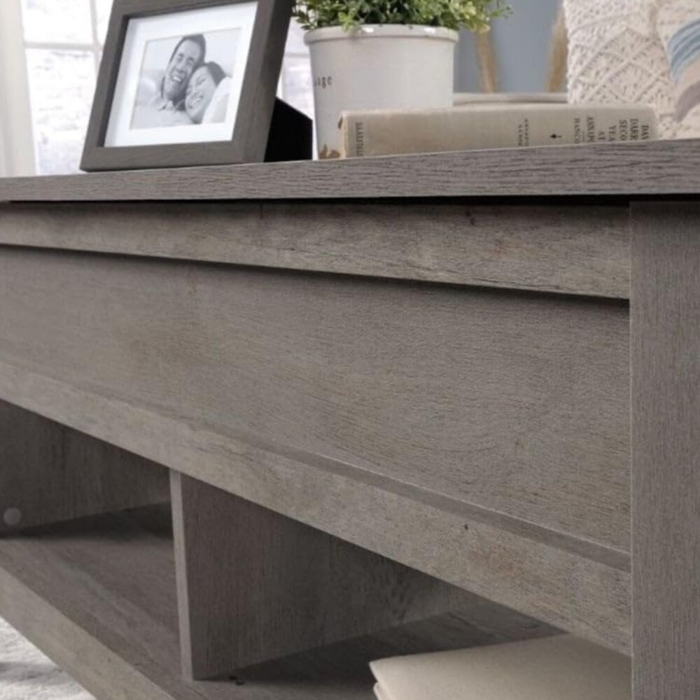 Mesa Ratona Articulada - Sauder - Linea Dakota Pass Gris