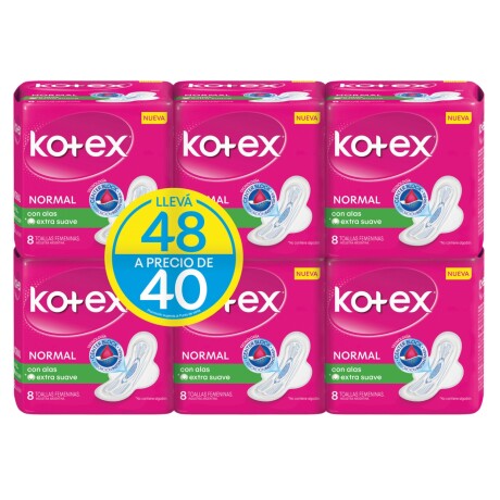 Kotex Toa Fem Normal X48 Al Precio X32 Kotex Toa Fem Normal X48 Al Precio X32